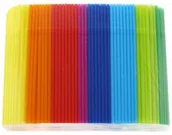 Słomki do napojów - Słomki Plastikowe Do Picia Łamane Jednorazowe 1000 - miniaturka - grafika 1
