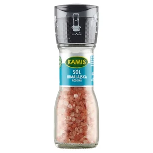 Kamis Sól himalajska różowa 85g młynek gc 0103219 - Sól - miniaturka - grafika 1
