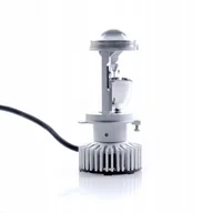 Żarówki samochodowe - Mocna Żarówka H4 Bi-LED z soczewką Projektor do lampy Motocykla 35W/45W - miniaturka - grafika 1