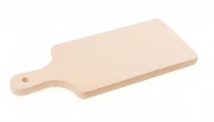 Deska do krojenia drewniana z rączką 14 cm PRACTIC - Deski do krojenia - miniaturka - grafika 1