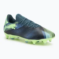 Piłka nożna - Buty piłkarskie PUMA Future 7 Play MxSG grey skies/elektro purple WYSYŁKA W 24H 30 DNI NA ZWROT - miniaturka - grafika 1