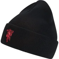 Czapki i chusty sportowe męskie - Czapka adidas Manchester United IY0437 - CZARNY, OSFM - miniaturka - grafika 1