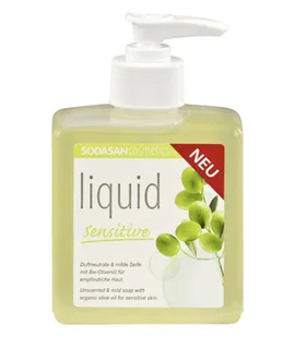 Sodasan Mydło naturalne, oliwkowe, 300 ml - Mydła - miniaturka - grafika 2