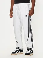 Spodnie sportowe męskie - adidas Spodnie dresowe Archive IZ4830 Biały Regular Fit - miniaturka - grafika 1