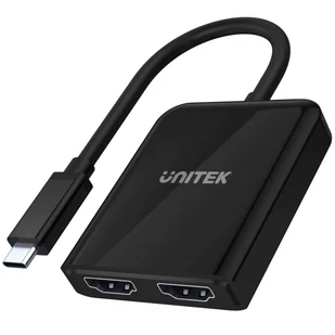 Unitek Kabel adapter V1408A USB-C - 2xHDMI 2.0a, 4K, 60Hz V1408A - Adaptery i przejściówki - miniaturka - grafika 3