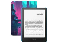 Czytniki ebooków - Czytnik e-booków KINDLE Paperwhite Kids 16GB Cyber City Wielokolorowy - miniaturka - grafika 1
