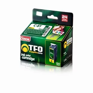 TelForceOne tusz 8 C-8Y CLI-8 Yellow 16ml C-8Y - Tusze zamienniki - miniaturka - grafika 1