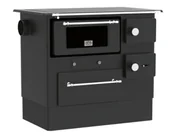 Kuchnie węglowe - ALFA KUCHNIA NA DREWNO PLAM REGULAR 46 ANTRACYT LEWA 8 kW 1szt. - miniaturka - grafika 1