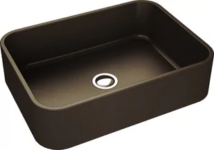 MODERNO UMYWALKA CORSO STOJĄCA NABLATOWA CZEKOLADA - Umywalki - miniaturka - grafika 1