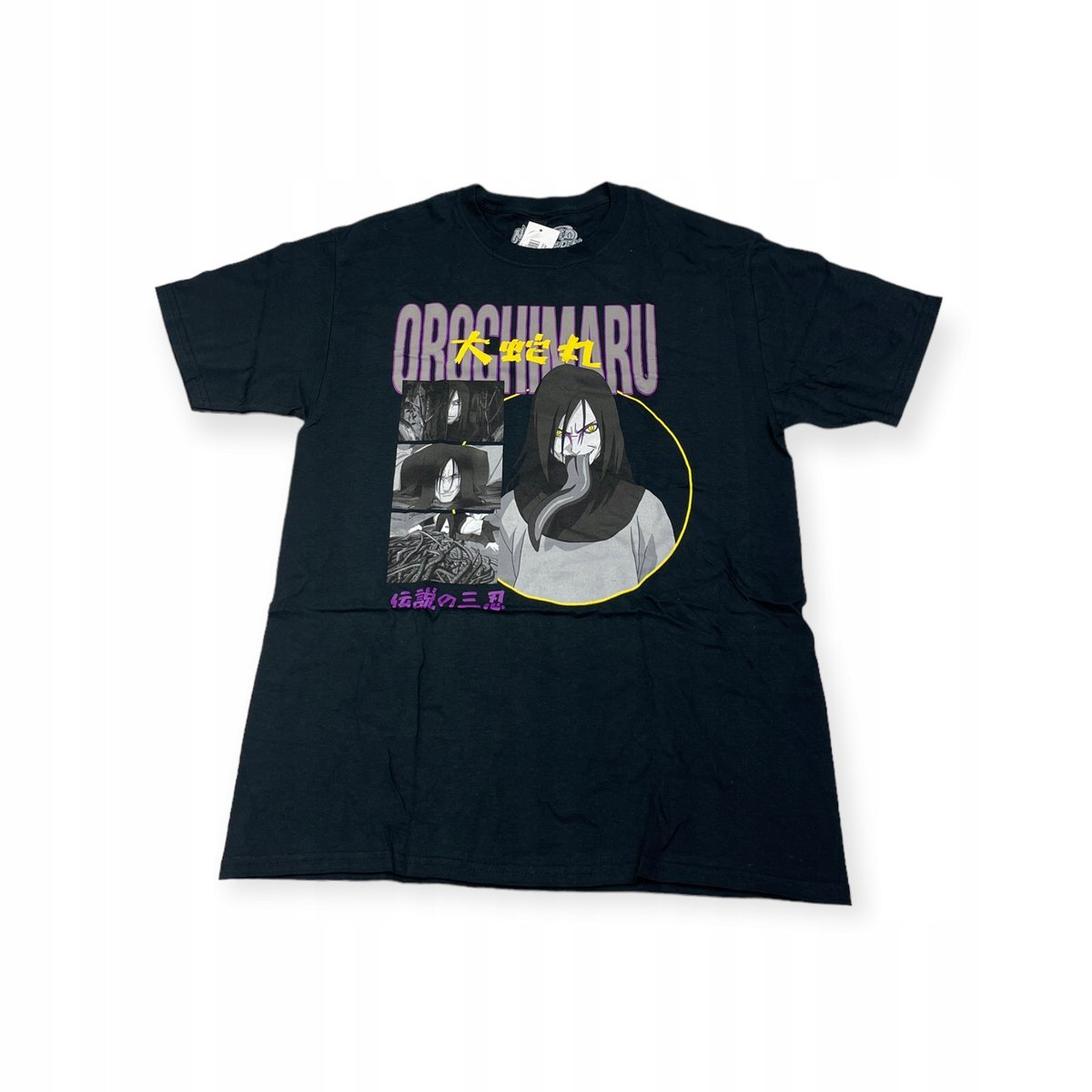 Koszulka T-shirt męski okrągły dekolt SPENCER'S NARUTO SHIPPUDEN M