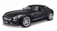 Samochody i pojazdy dla dzieci - MAISTO, mercedes amg gt czarny 1/18 - miniaturka - grafika 1