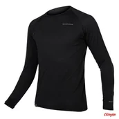 Koszulki rowerowe - Koszulka Endura Baabaa Merino Blend L/S Base Layer Black - miniaturka - grafika 1