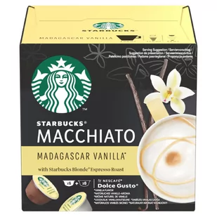 Nescafe STARBUCKS Kapsułki Dolce Gusto STARBUCKS Vanilla Macchiato 12 sztuk 9181-uniw - Kawa w kapsułkach i saszetkach - miniaturka - grafika 1
