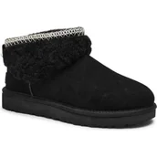 Śniegowce damskie - UGG Śniegowce MAXI CURLY | shearling | zamsz - miniaturka - grafika 1