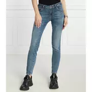 Spodnie damskie - GUESS Jeansy CURVE X | Skinny fit - miniaturka - grafika 1