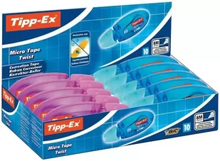 BIC Korektor Micro Tape Twist w Taśmie (10szt) - Przybory szkolne - miniaturka - grafika 2
