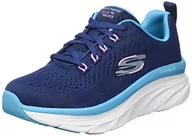 Trampki damskie - Skechers Damskie trampki D'LUX Walker, granatowe, 2 UK - miniaturka - grafika 1