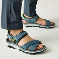 Sandały męskie - Regatta Męskie sandały Blaze Szary, Rozmiar: 47 - miniaturka - grafika 1