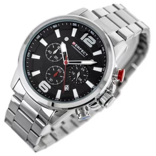Zegarek ZEGAREK MĘSKI PERFECT M506CH-02 - CHRONOGRAF (zp382a) + BOX - Zegarki męskie - miniaturka - grafika 2
