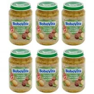 Dania dla dzieci - BoboVita Ziemniaczki z wołowiną i szpinakiem po 8 miesiącu zestaw 6 x 190 g - miniaturka - grafika 1
