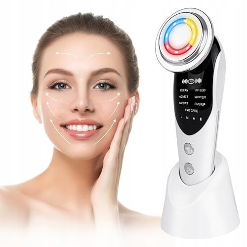 MASAŻER DO TWARZY PRZECIW ZMARSZCZKOM MASAŻER TWARZY 8 W 1 MASAŻER TWARZY