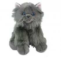 Anek Fluffy Fam kot szary 30cm - Maskotki i pluszaki - miniaturka - grafika 1