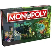 Pozostałe książki - Hasbro Monopoly Rick and Morty - miniaturka - grafika 1