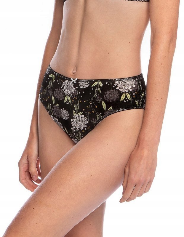 LAMA Figi Damskie Bikini CZARNE r. L, 3 szt.