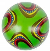 Zabawki sensoryczne - Miękka piłka piankowa nożna dla dzieci kolorowa GAZELO z pianki 1 szt. - miniaturka - grafika 1