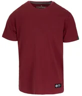 Koszulki męskie - T-shirt PIT BULL NO LOGO bordowy-S - miniaturka - grafika 1