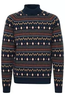 Swetry męskie - Blend sweter męski, 194024/Dress Blues, XXL - miniaturka - grafika 1