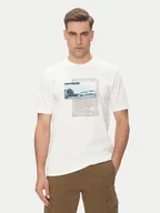 Koszulki męskie - BOSS T-Shirt Te_Ontheway 50539180 Biały Regular Fit - miniaturka - grafika 1