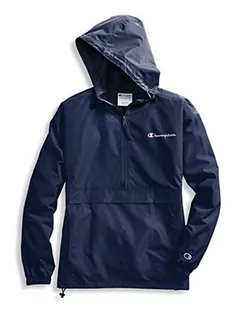 Champion Damska kurtka pakowalna, Sportowa granatowa, XL - Kurtki damskie - miniaturka - grafika 1