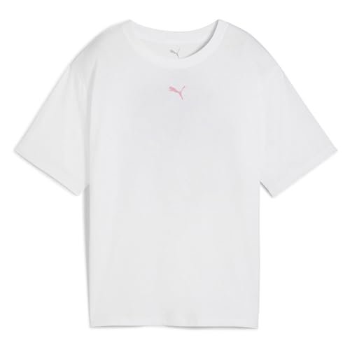 PUMA Unisex W Floral Cat Graphic Tee Tees (1 opakowanie)