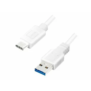 Logilink Kabel USB USB 3.2 Gen1x1 męski USB-A na męski USB-C biały 2m CU0176 - Kable komputerowe i do monitorów - miniaturka - grafika 2