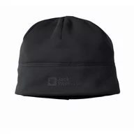 Czapki męskie - Czapka polarowa Jack Wolfskin ALLROUNDER LIGHT BEANIE black - ONE SIZE - miniaturka - grafika 1