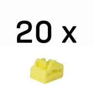 Kontrola dostępu - Lindy 47901 bloker portów Blokada portu RJ-45 Żółty - miniaturka - grafika 1