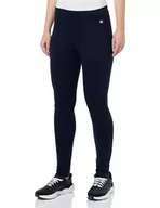 Legginsy - Champion Legacy American Classics W-Light Stretch Fleece Legginsy Damskie, Granatowy, S - miniaturka - grafika 1