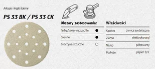 Klingspor Krążek szlifierski 150 mm, p 320, 100 szt - Akcesoria do elektronarzędzi - miniaturka - grafika 1