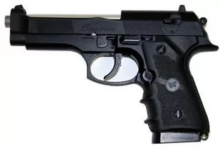 Beretta 92F ASG PRESTIGE na Kule 6mm Plastikowe, Gumowe i Kompozytowe (sprężynowy) + 2 Magazynek. - Karabiny ASG - miniaturka - grafika 1