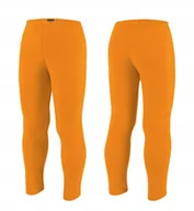 Legginsy - Bawełna Legginsy Getry Dziecięce 98 POMARAŃCZOWY Leginsy - miniaturka - grafika 1