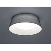 Lampy sufitowe - Trio Natynkowa LAMPA sufitowa PONTS R62871211 okrągła OPRAWA abażurowa LED 14W plafon szary R62871211 - miniaturka - grafika 1