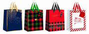 Opakowania i torebki na prezenty - Torebka upominkowa mała Świąteczna mix - INTERDRUK - miniaturka - grafika 1