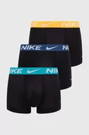 Majtki męskie - Nike bokserki 3-pack męskie kolor czarny - miniaturka - grafika 1