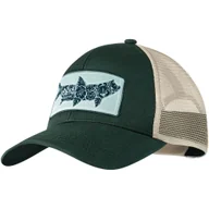 Czapki i chusty sportowe męskie - Czapka z daszkiem Buff Explore Trucker Cap Salt Green - miniaturka - grafika 1