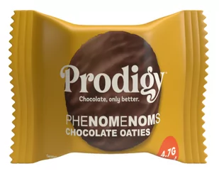 Prodigy Phenomenoms Chocolate Oatie Biscuits, czekoladowe ciasteczka owsiane, 32 g - Czekolada - miniaturka - grafika 1