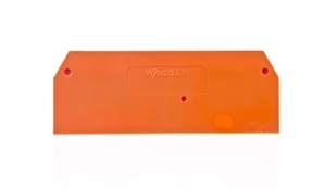 Wago Ścianka końcowa pomarańczowa 281-326 /25szt./ 281-326 - Kostki, złączki, wtyczki - miniaturka - grafika 2