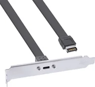 Akcesoria do komputerów stacjonarnych - Inline Wspornik Z Portem Usb-C 3.1 (33446H) - miniaturka - grafika 1