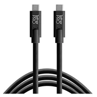 Akcesoria fotograficzne - Kabel USB-C - USB-C TETHER TOOLS Pro 3m Czarny - miniaturka - grafika 1