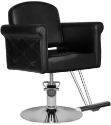 Hair system fotel fryzjerski hs69 czarny - Fotele fryzjerskie - miniaturka - grafika 1